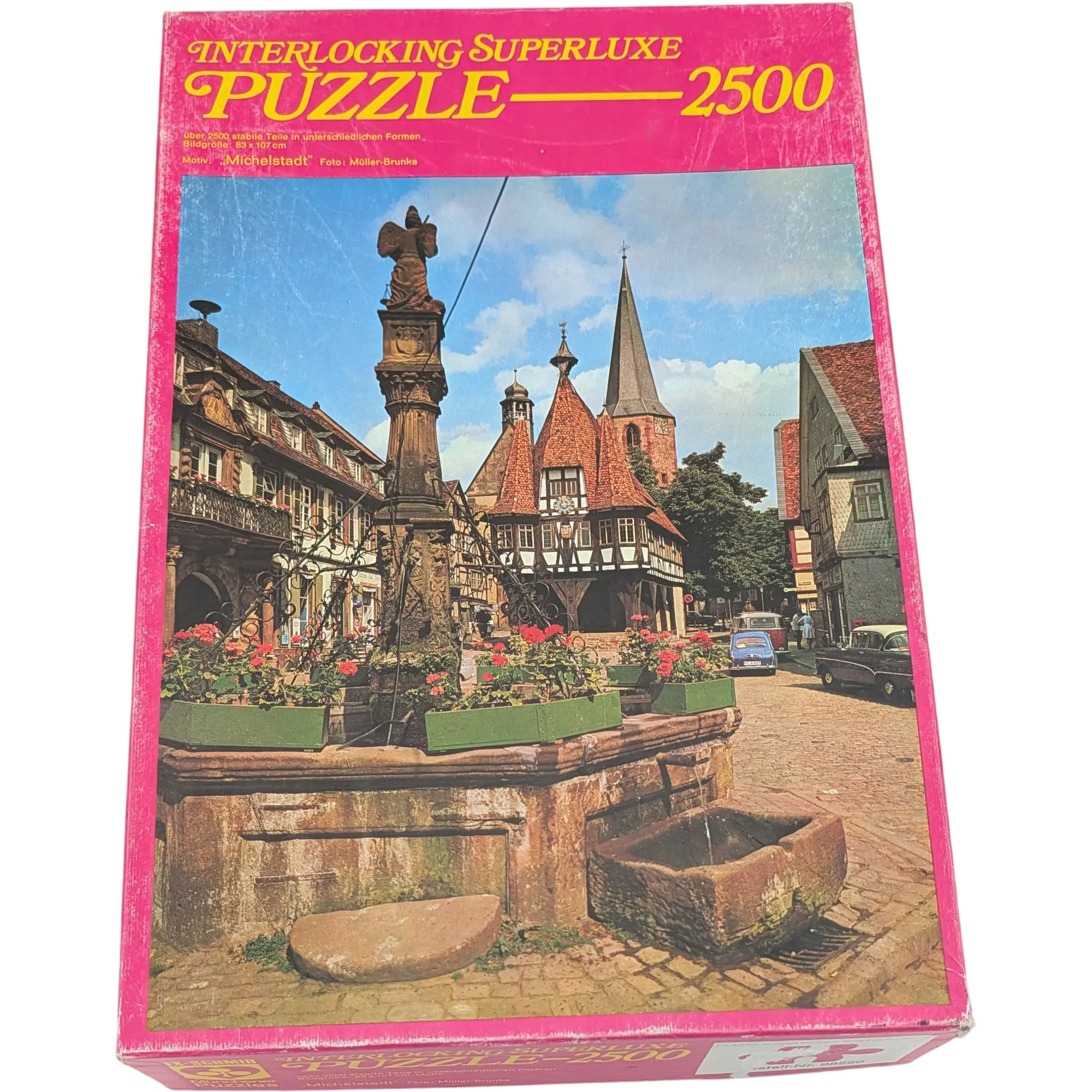 FX Schmid Interlocking Superluxe Puzzle 2000 Teile 98520 Michelstadt