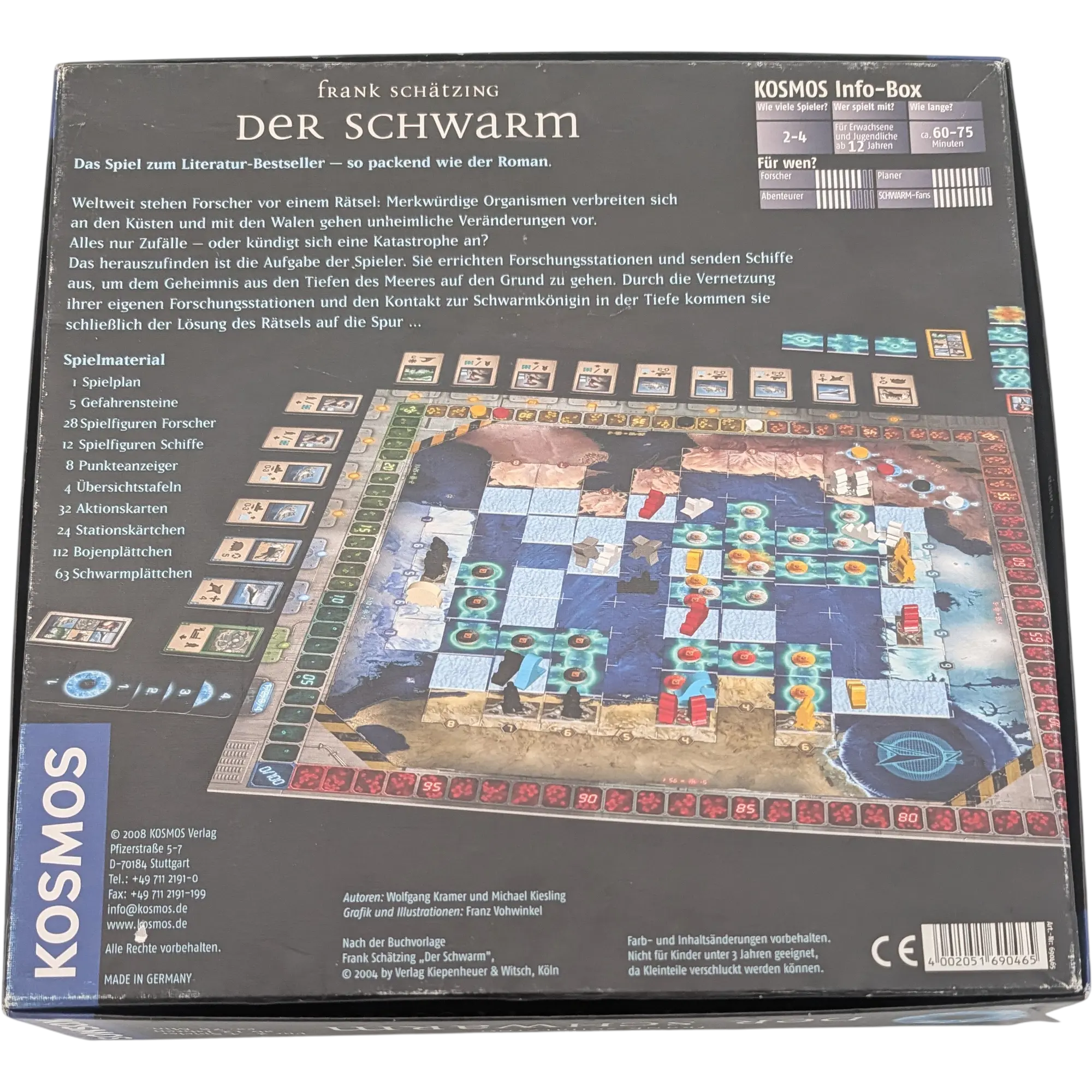 Kosmos Frank Schätzing Der Schwarm Brettspiel 690465