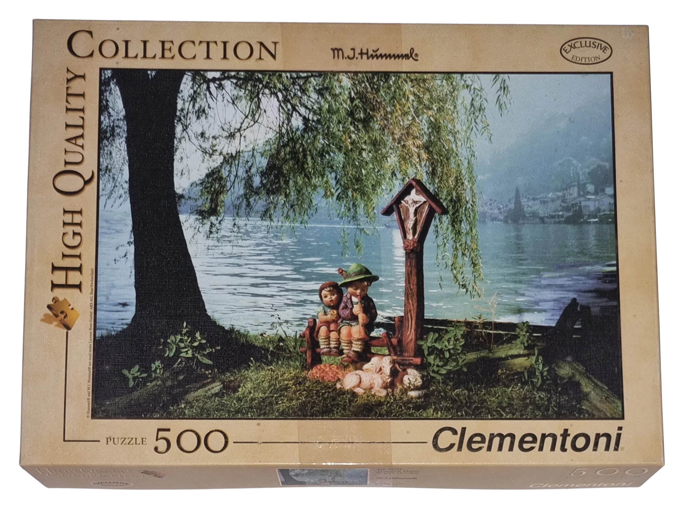 Clementoni Puzzle High Quality Exclusive Edition 500 Teile Abendlied, Marter
