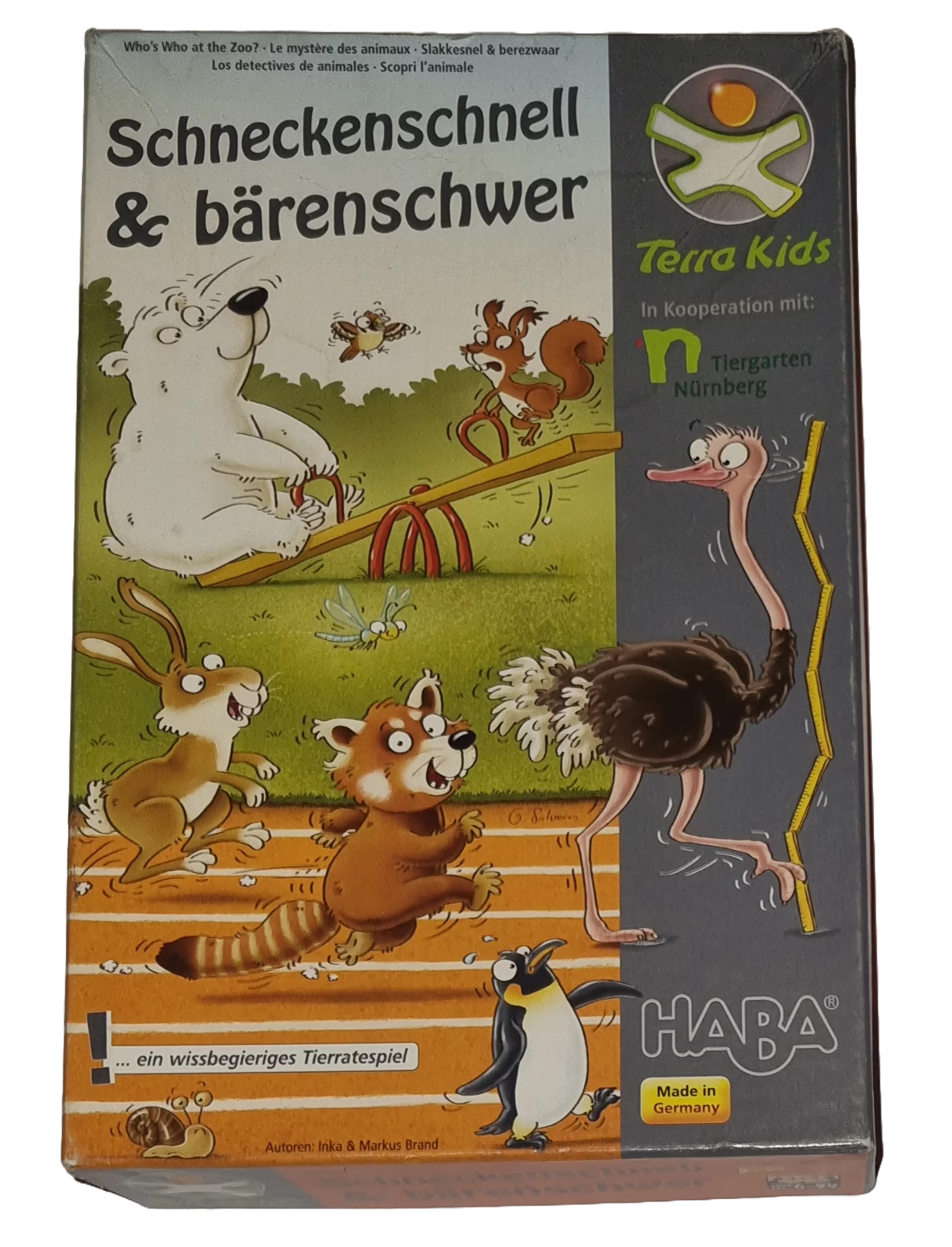 Haba Terra Kids Schneckenschnell & bärenschwer 7122