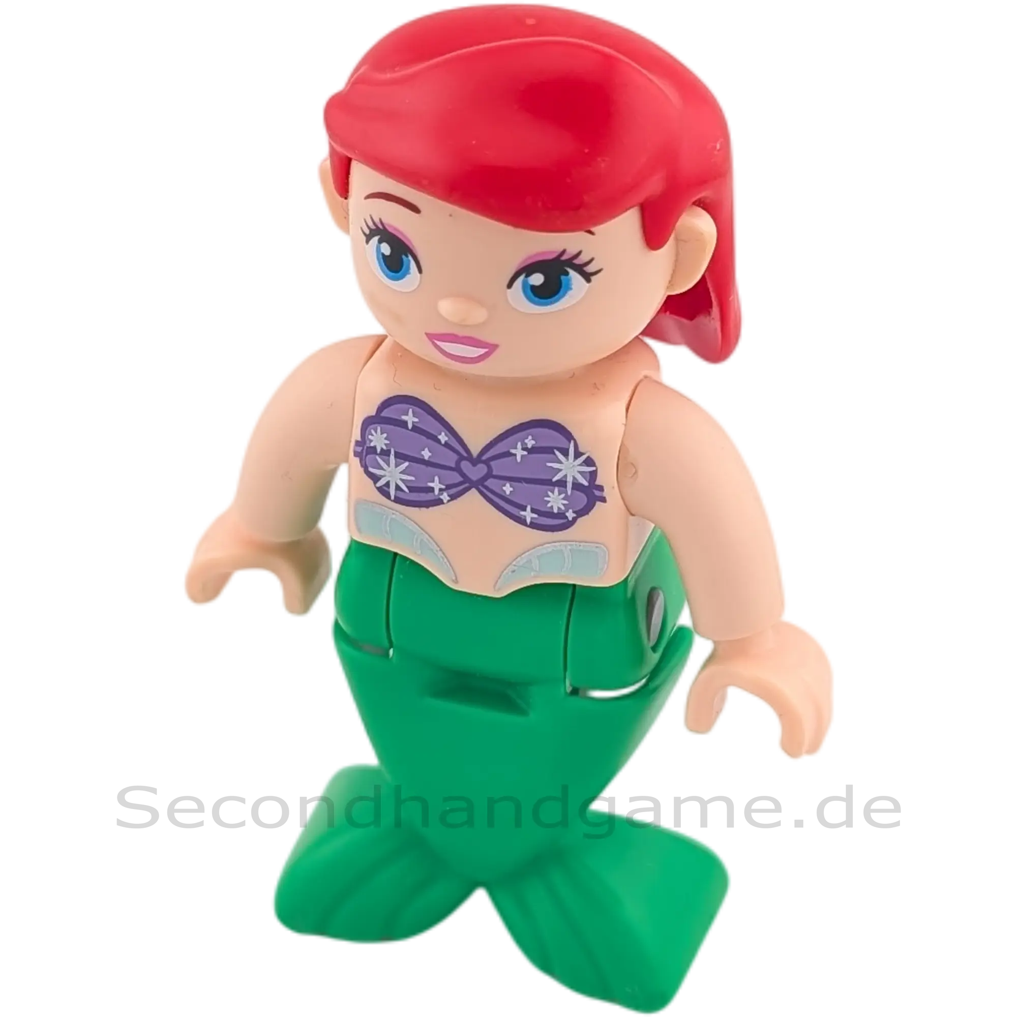 Lego Duplo 328J4 Disney Frau mit grüner Flosse Ariel rote Haare
