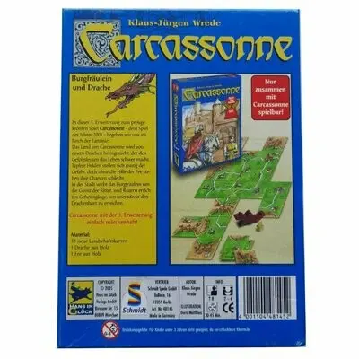 Carcassonne Burgfräulein und Drache