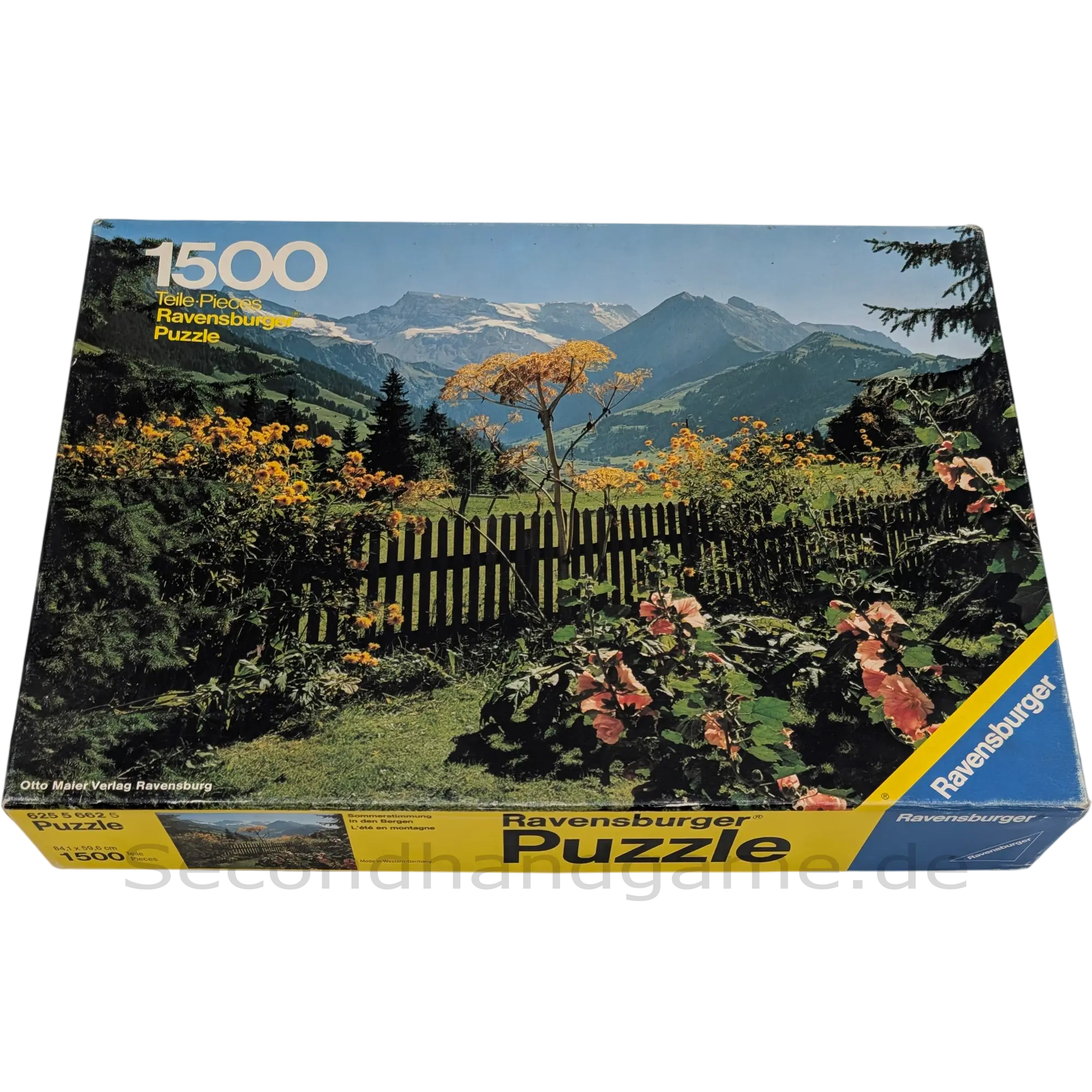 Ravensburger Puzzle Sommerstimmung in den Bergen 1500 Teile 62556625