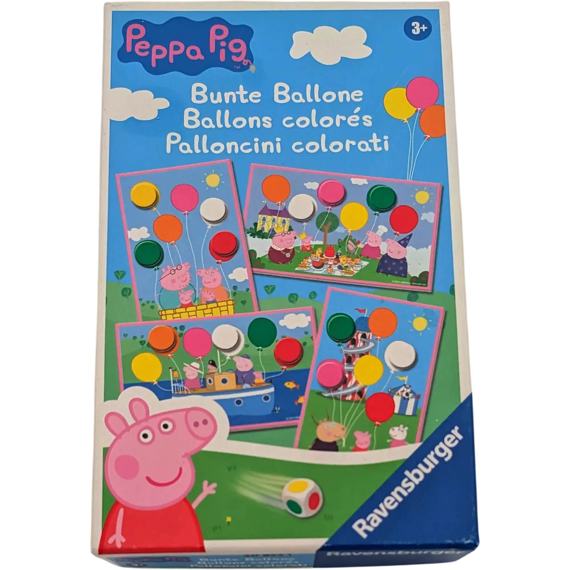 Ravensburger Peppa Pig Bunte Ballone Mitbringspiel 208531