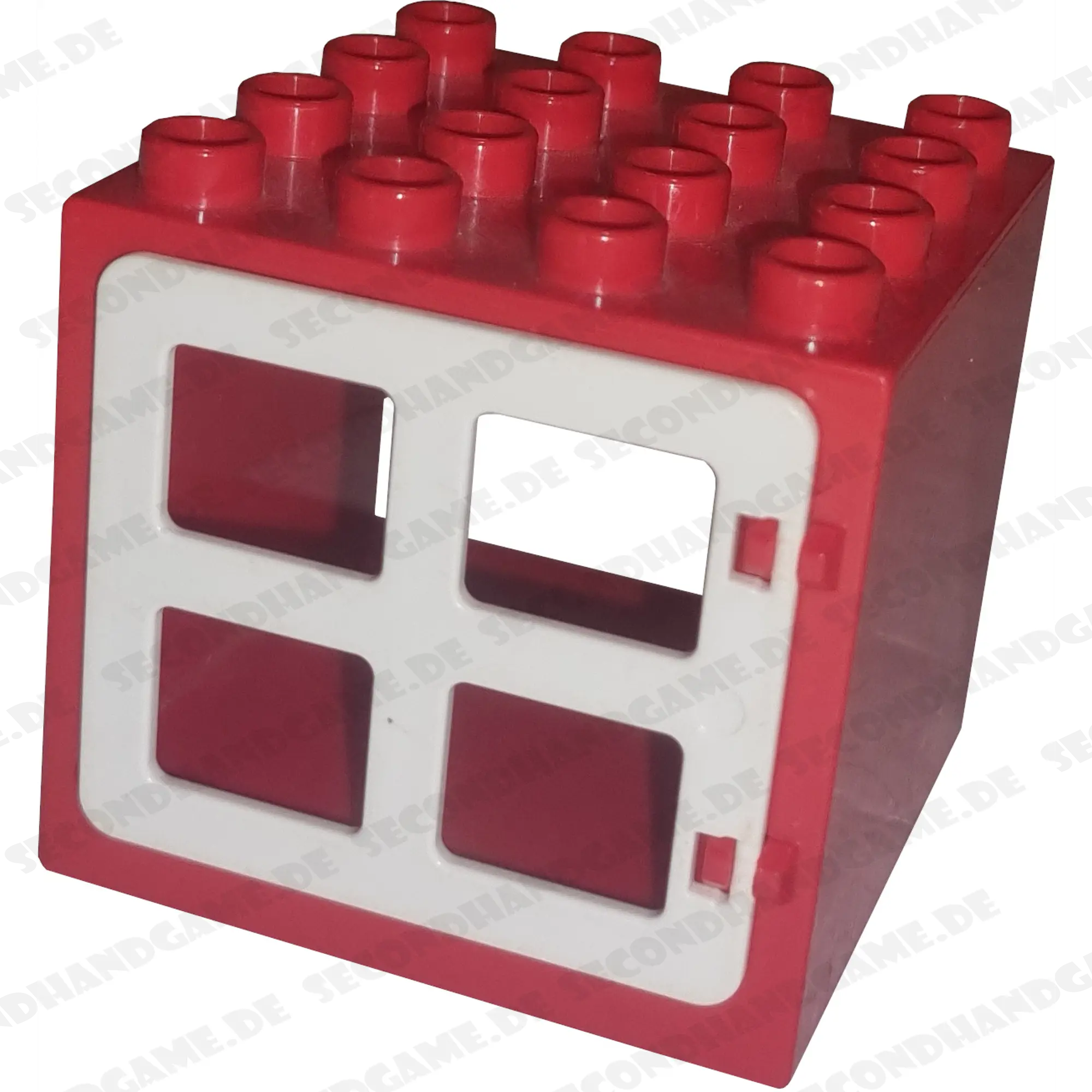 Lego Duplo Fenster 4x4 Fenster Rot Weiß