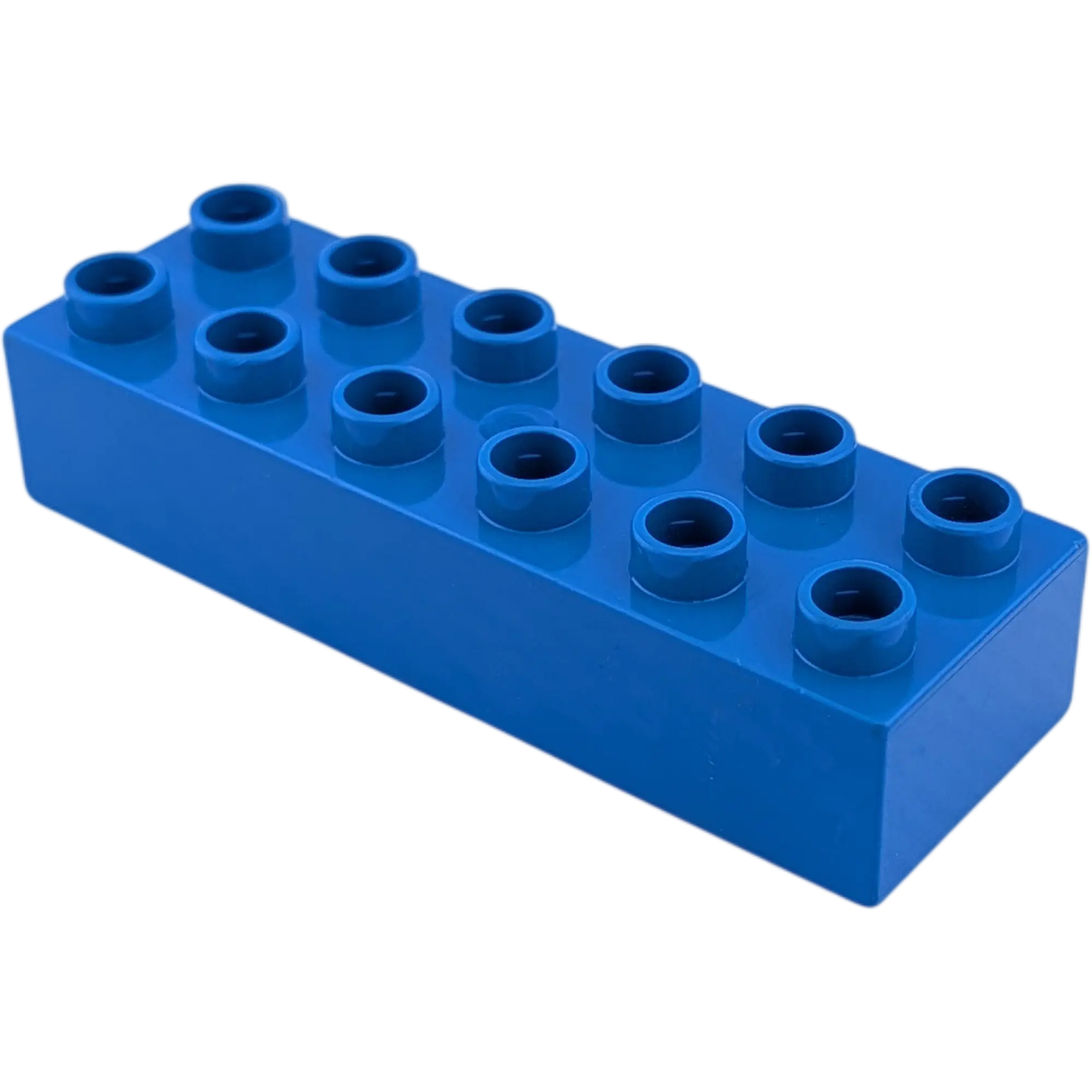 Lego Duplo 2300 Baustein 2x6 Blau