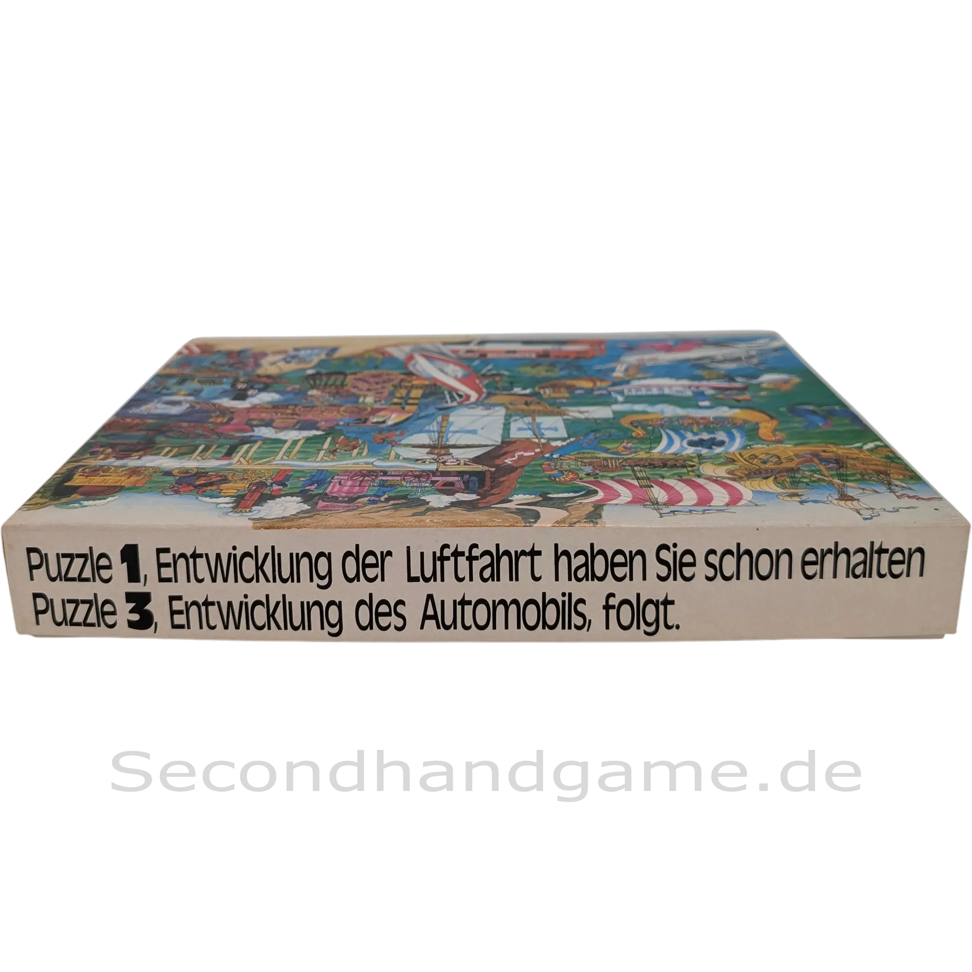 Puzzle Für Puzzle-Freunde! 2. Teil: Entwicklung der Schifffahrt und der Eisenbahn, ab 10 Jahren