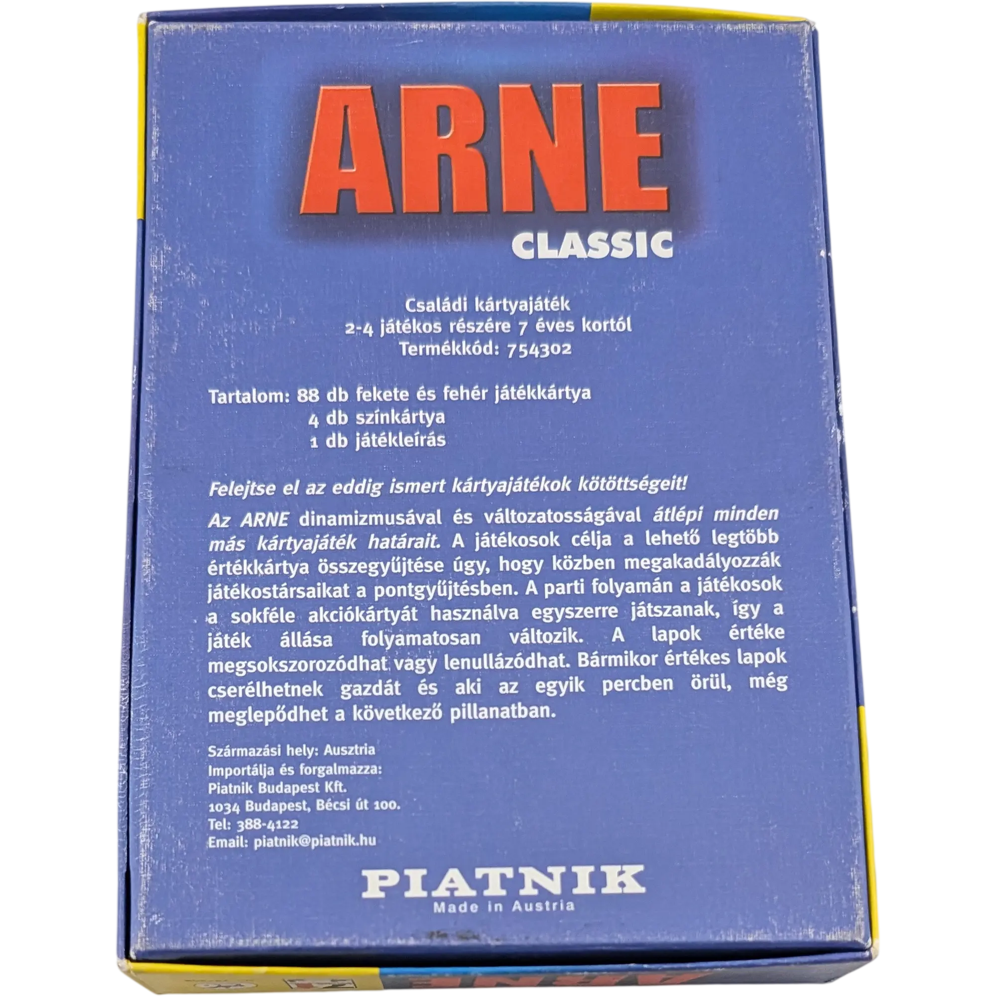 Piatnik Arne Classic, Ansicht 2