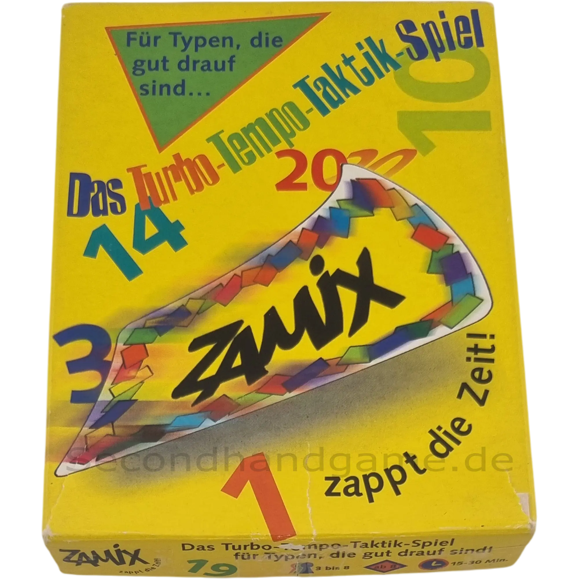 Das Turbo Tempo Taktik Spiel zappt die Zeit!