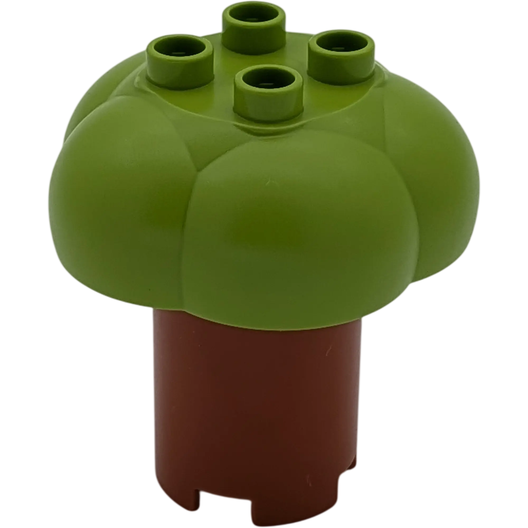 Lego Duplo Baum zweiteilig Mittelbraun und Hellgrün