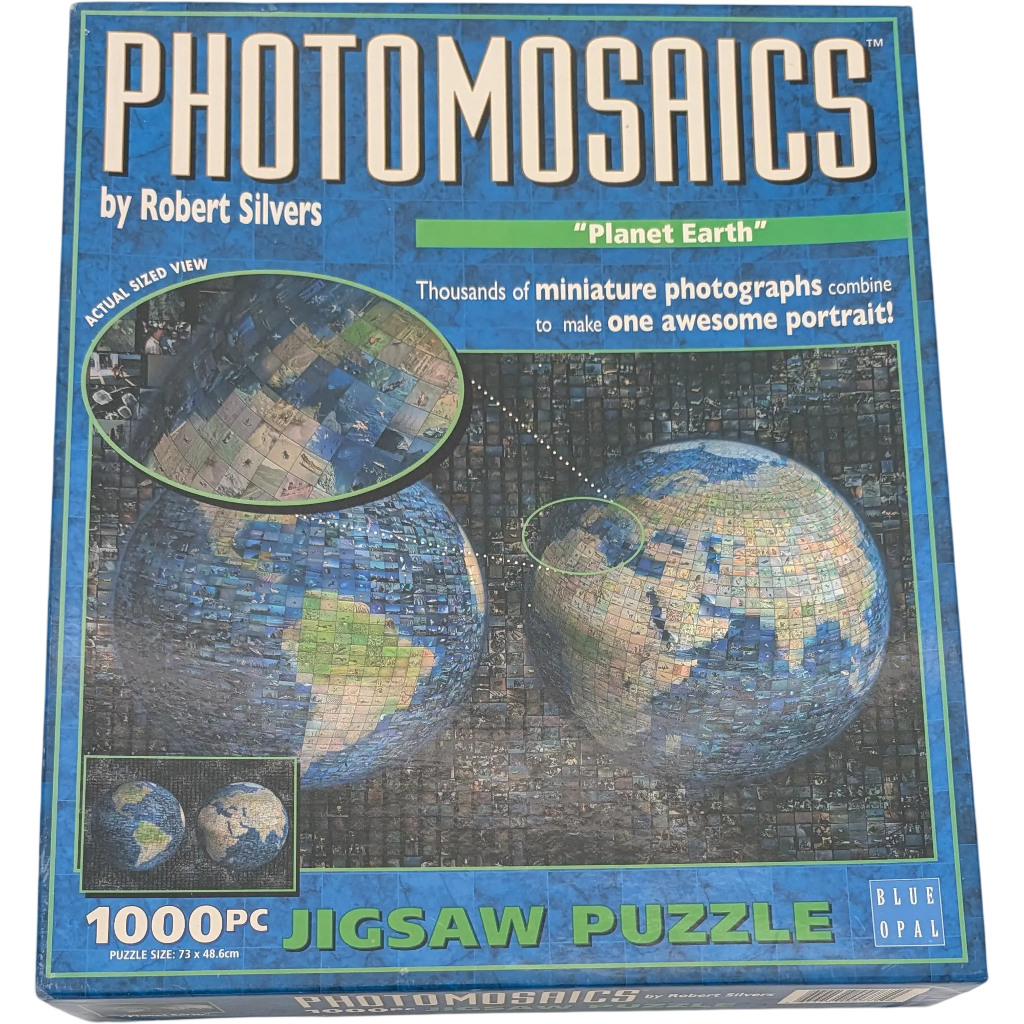Planet Earth Photomosaics 1000 Teile Puzzle