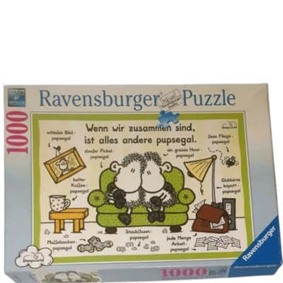 Ravensburger Puzzle 1000 Teile 157891 soft click Sheepworld