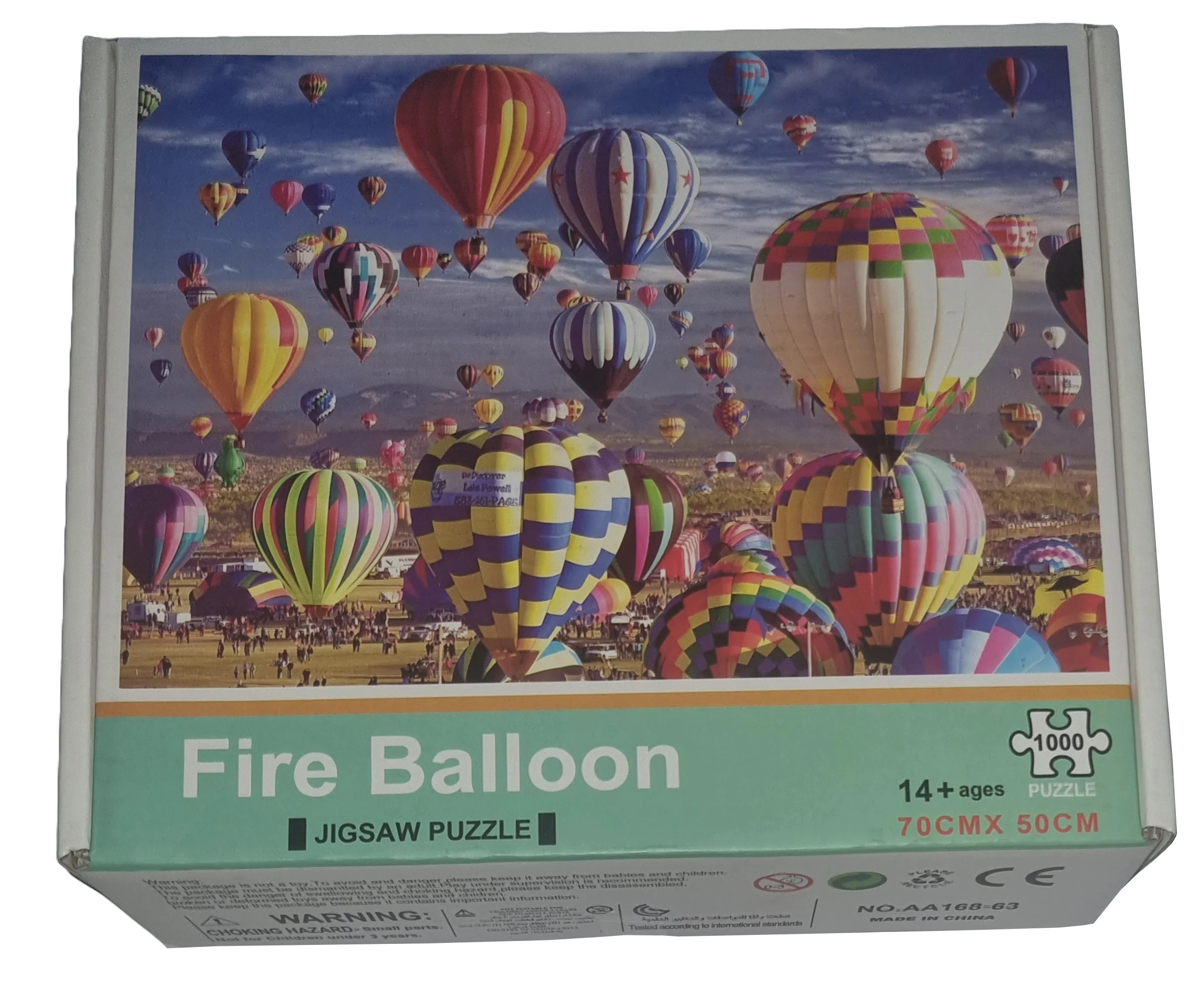 Jigsaw Puzzle 1000 Teile AA1468-63 Fire Balloon