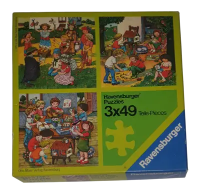Ravensburger Kinderparty Puzzle 3x49 Teile 62357452