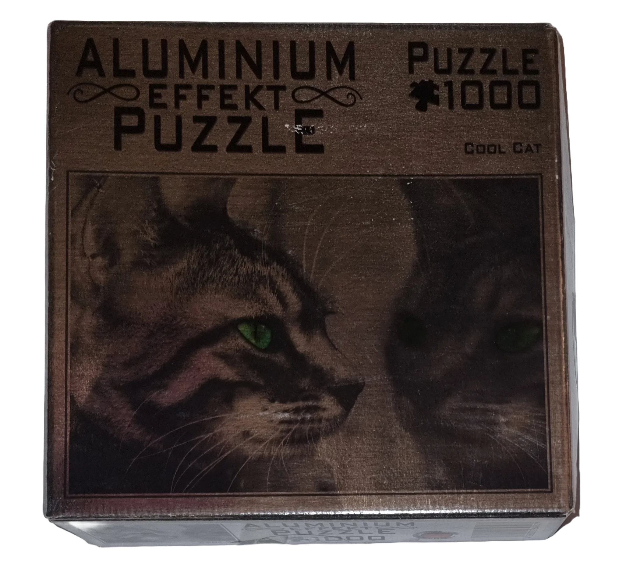 MIC Aluminium Effekt Puzzle 1000 Teile Cool Cat 747.7