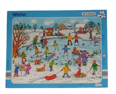 Innovakids Rahmenpuzzle Winter 44 Teile