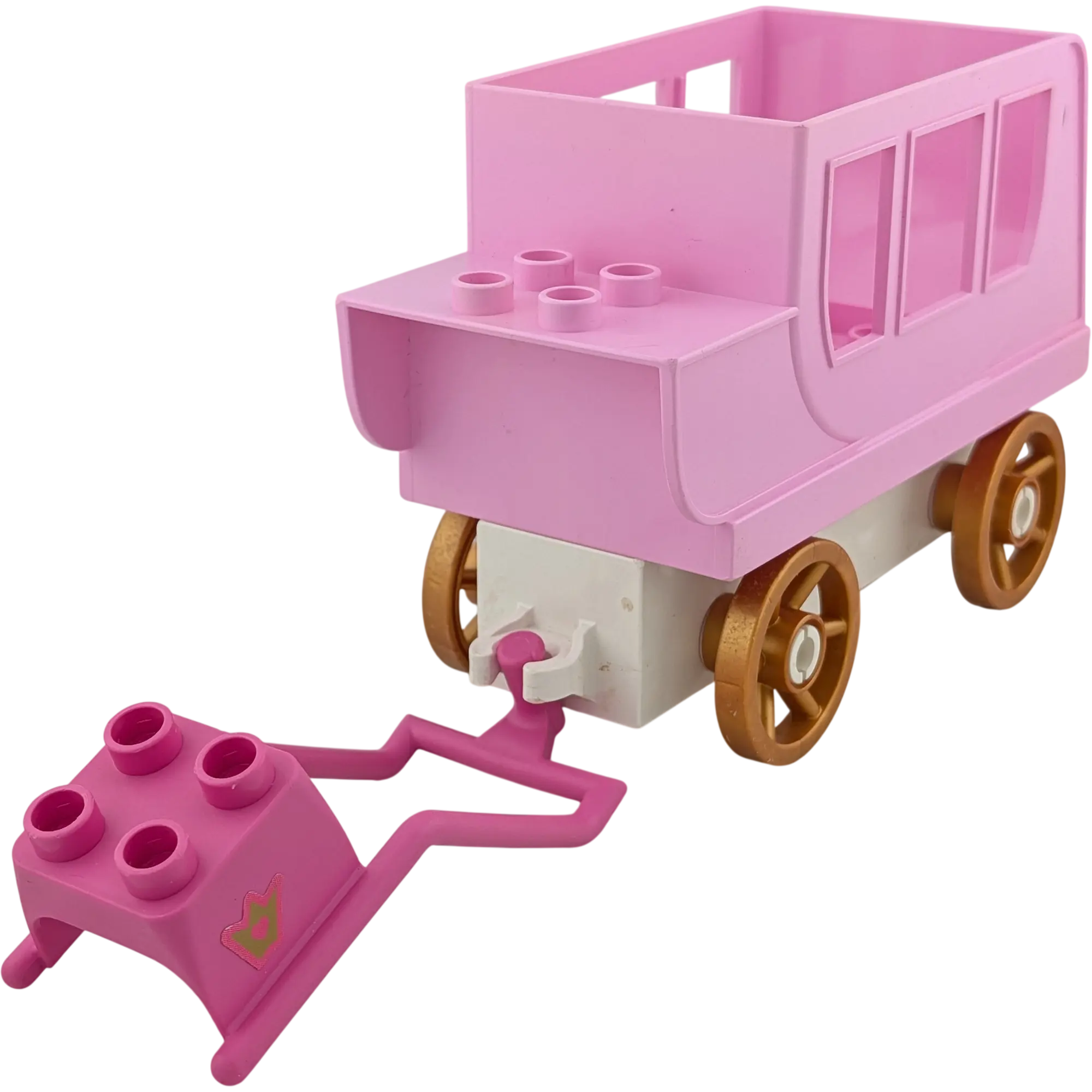 Lego Duplo Prinzessinnen Kutsche Rosa Weiß Pink