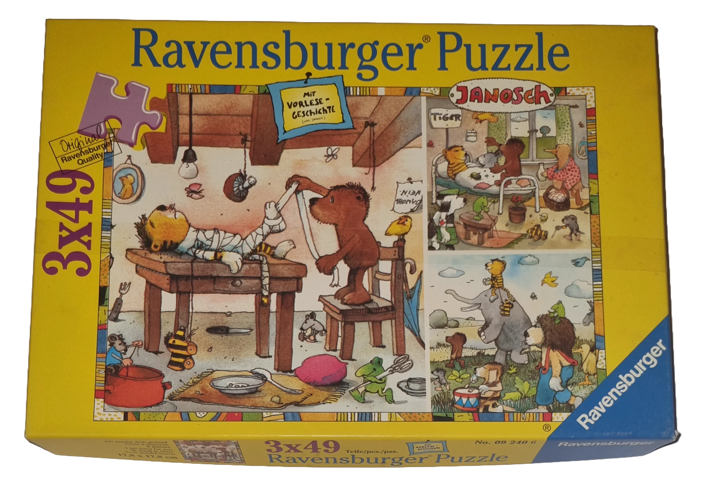 Ravensburger 3 x 49 Teile Janosch Ich mach dich gesund Puzzle 092406
