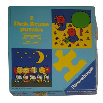 Ravensburger 2 Dick Bruna Puzzles 2x9 Teile 62355956