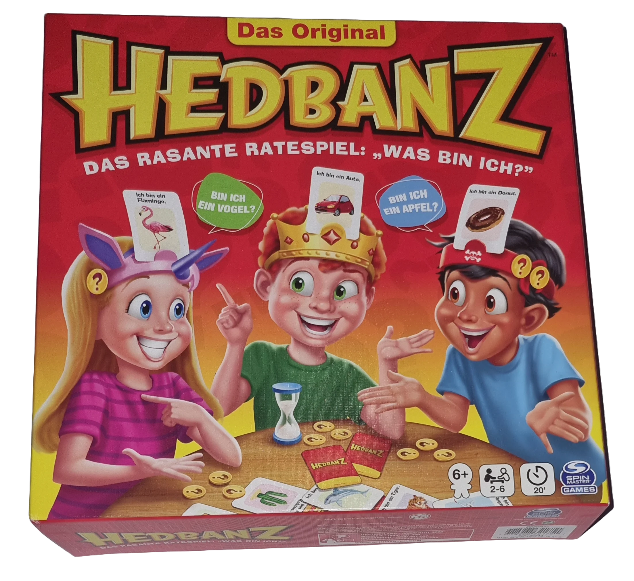 Spin Master Das Original Hedbanz Das rasante Ratespiel: Ja, was bin ich denn?