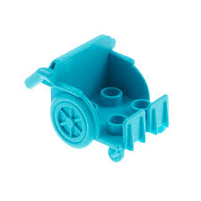 Lego Duplo 94901 Rollstuhl Hellblau