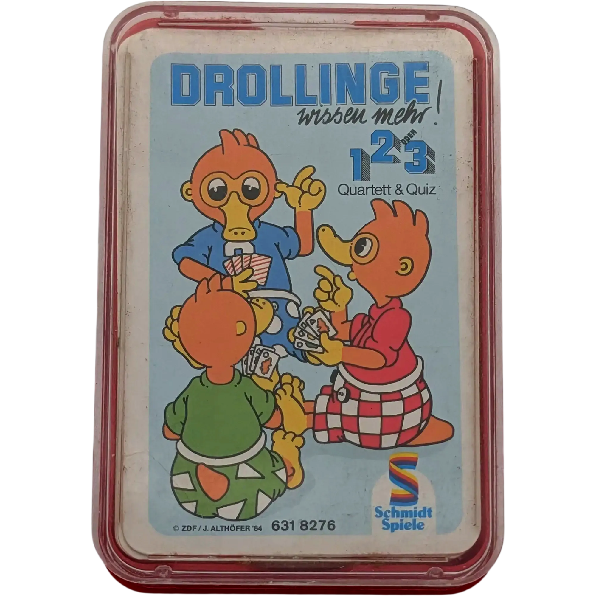 Schmidt Drollinge wissen mehr! 1 2 3 Quartett & Quiz 6318276