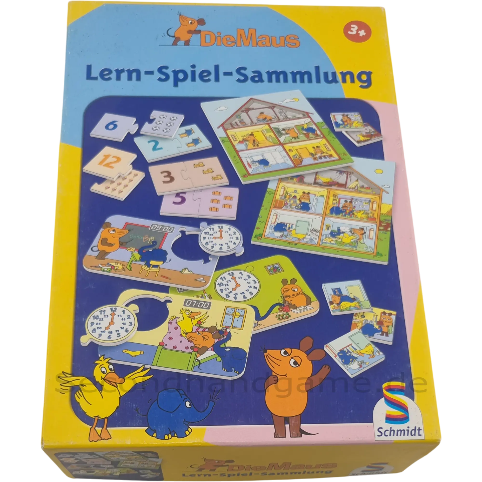 Schmidt Spiele Die Maus Lern-Spiel-Sammlung 40430, ab 3 Jahren