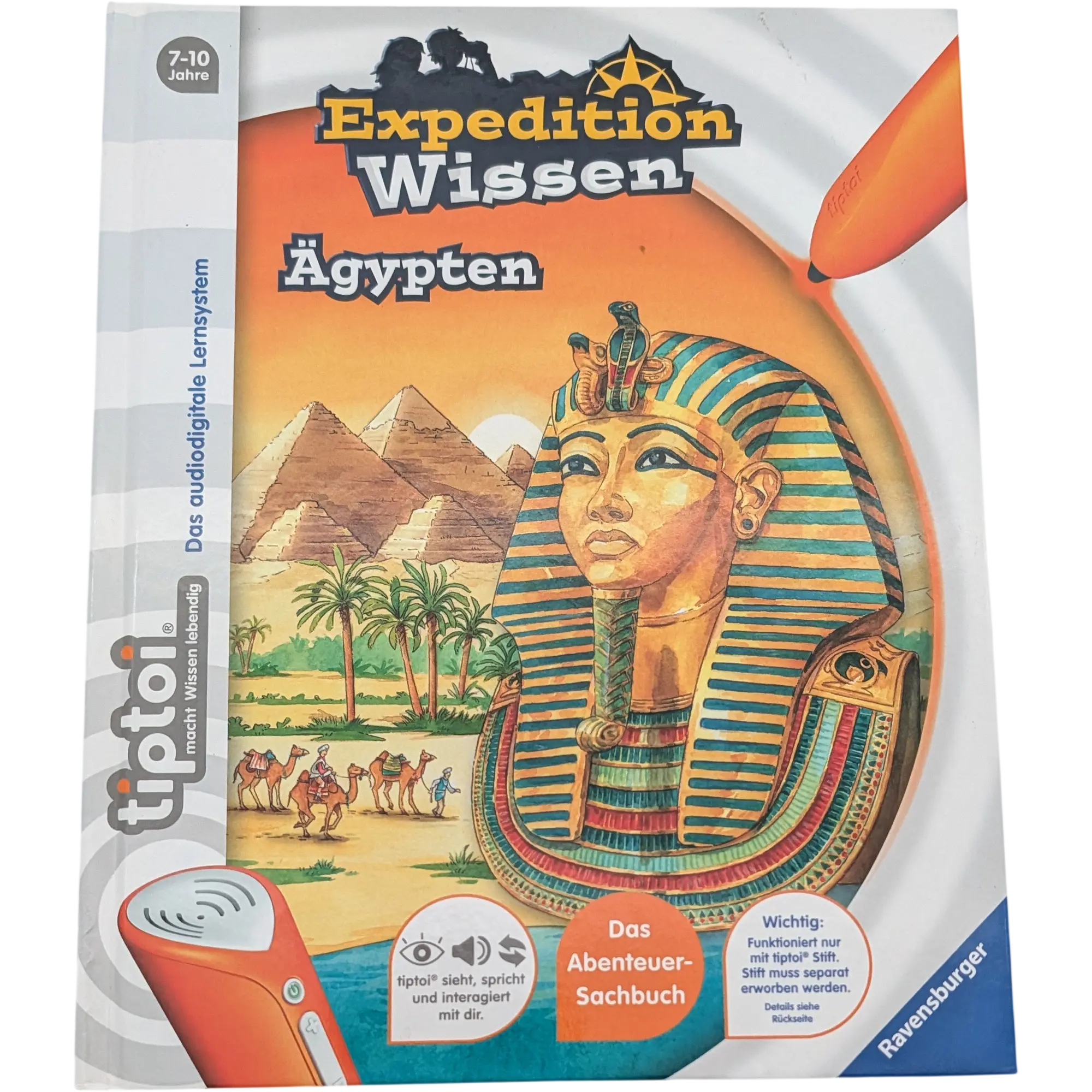 Ravensburger Tiptoi Buch Expedition Wissen Ägypten 55400