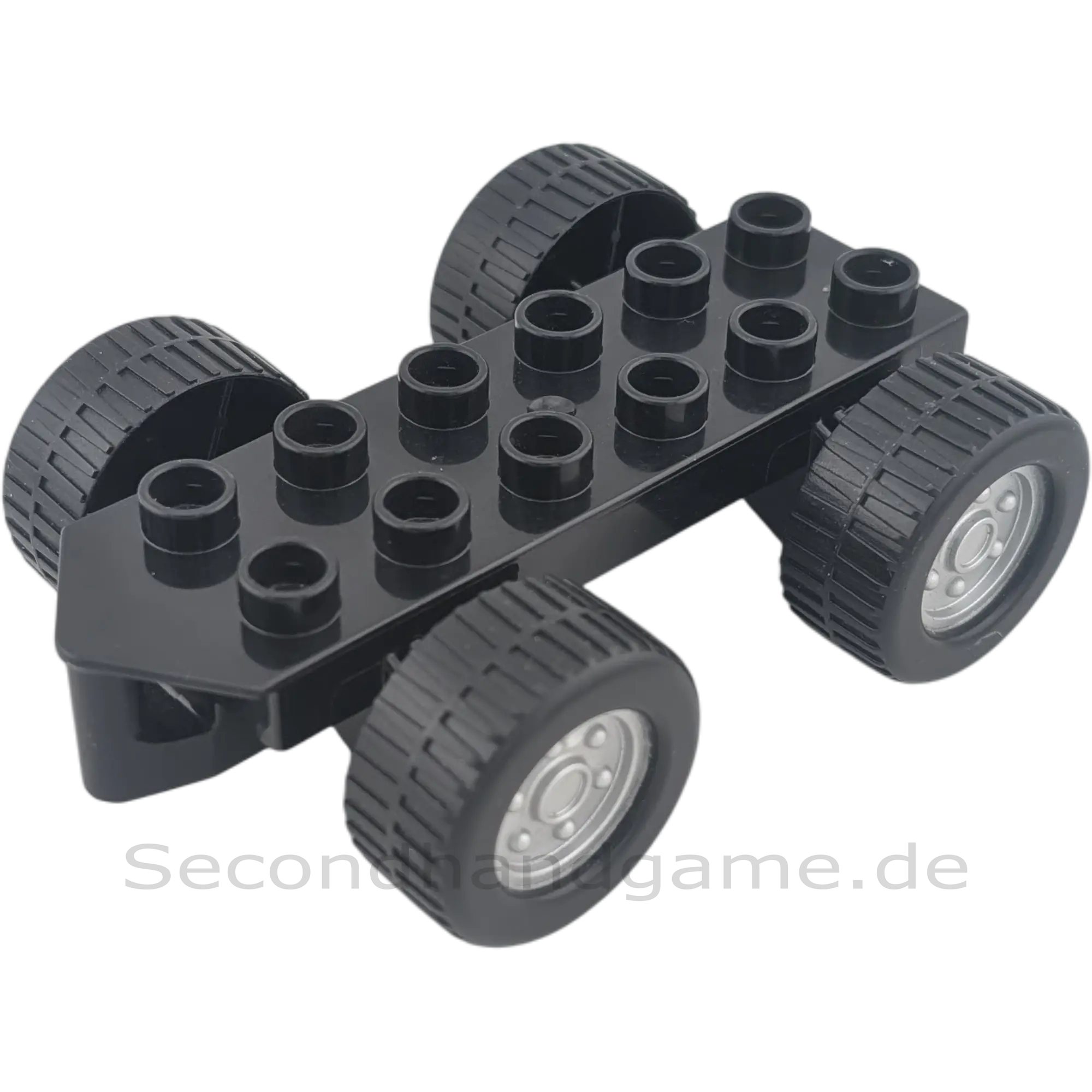 Lego Duplo 54007 Auto Fahrzeug Unterteil Schwarz Groß