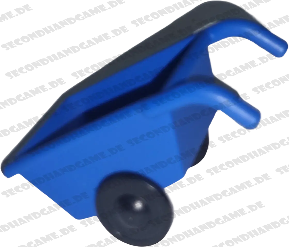 Lego Duplo 2292 Schubkarre Blau Schwarze Räder