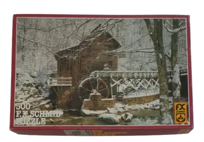 FX Schmid Puzzle 500 Teile Alte Mühle USA