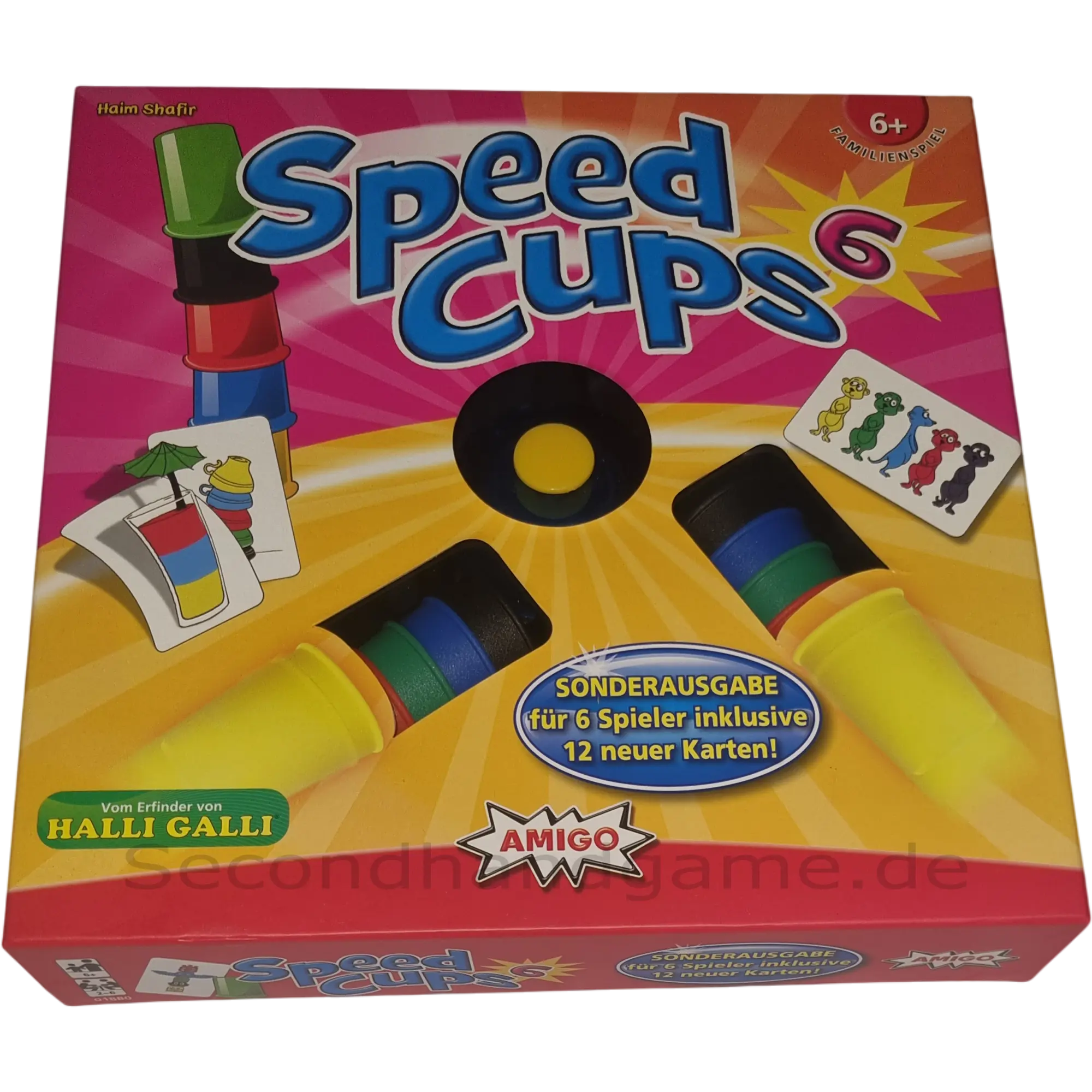 Amigo Speed Cups große Version für bis zu 6 Spieler 01880