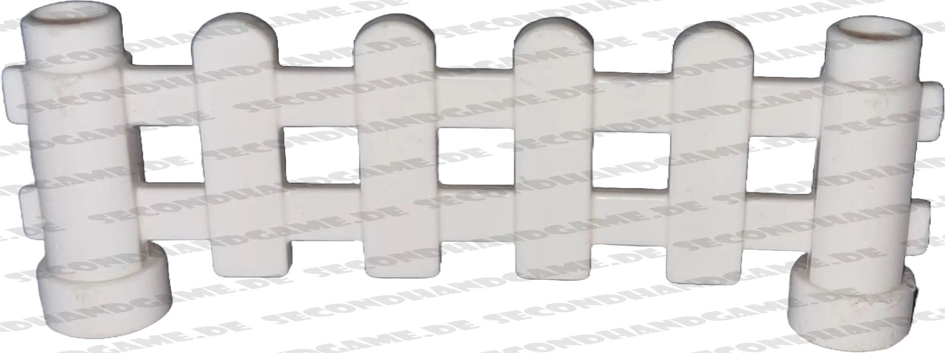 Lego Duplo Zaun Weiß Jägerzaun