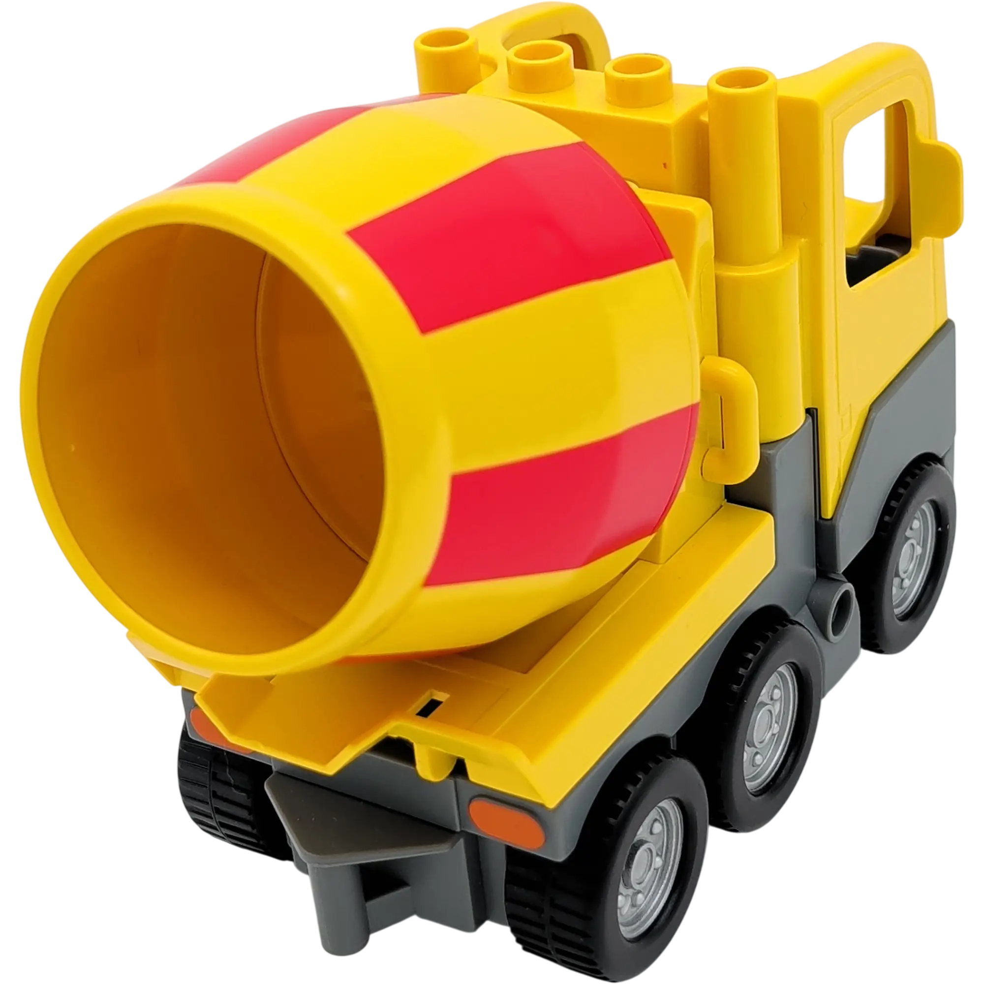 Lego Duplo Lastwagen Gelb Führerhaus kippbar Betonmischer drehbar