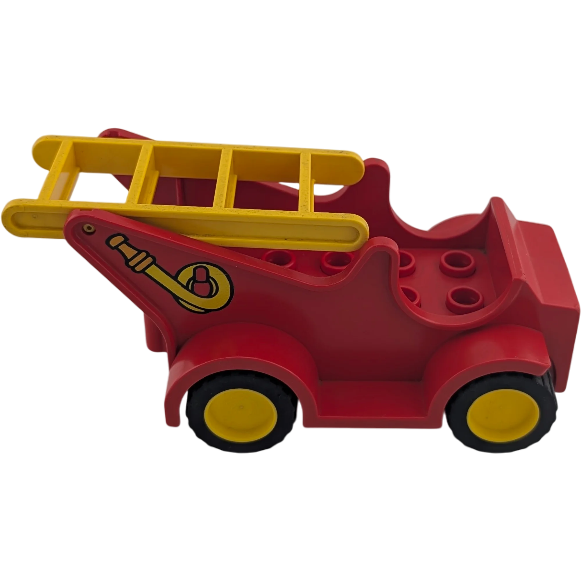 Lego Duplo Auto Rot Feuerwehrauto 4251 mit gelber Leiter