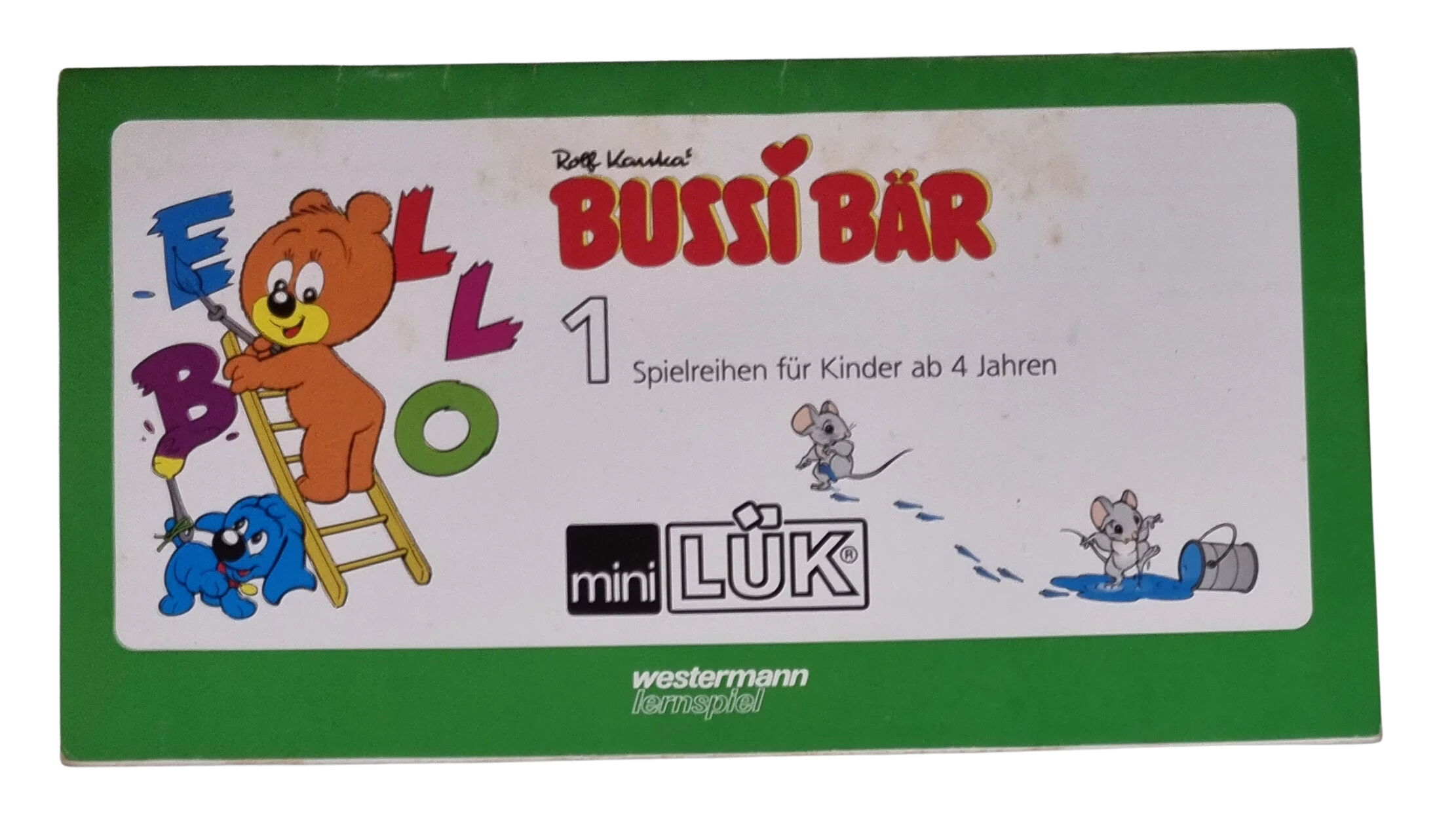 Mini Lük Bussi Bär 1 Spielreihen für Kinder ab 4 Jahre