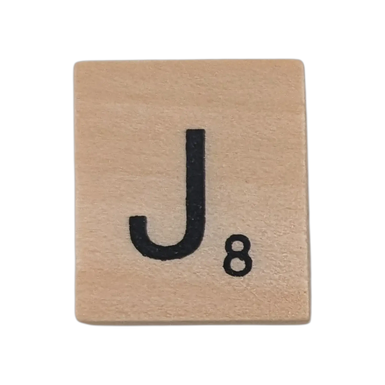 Scrabble Ersatzbuchstaben Holz J