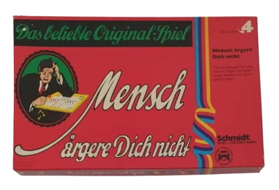 Schmidt Das beliebte Original Mensch ärgere dich nicht 6P.