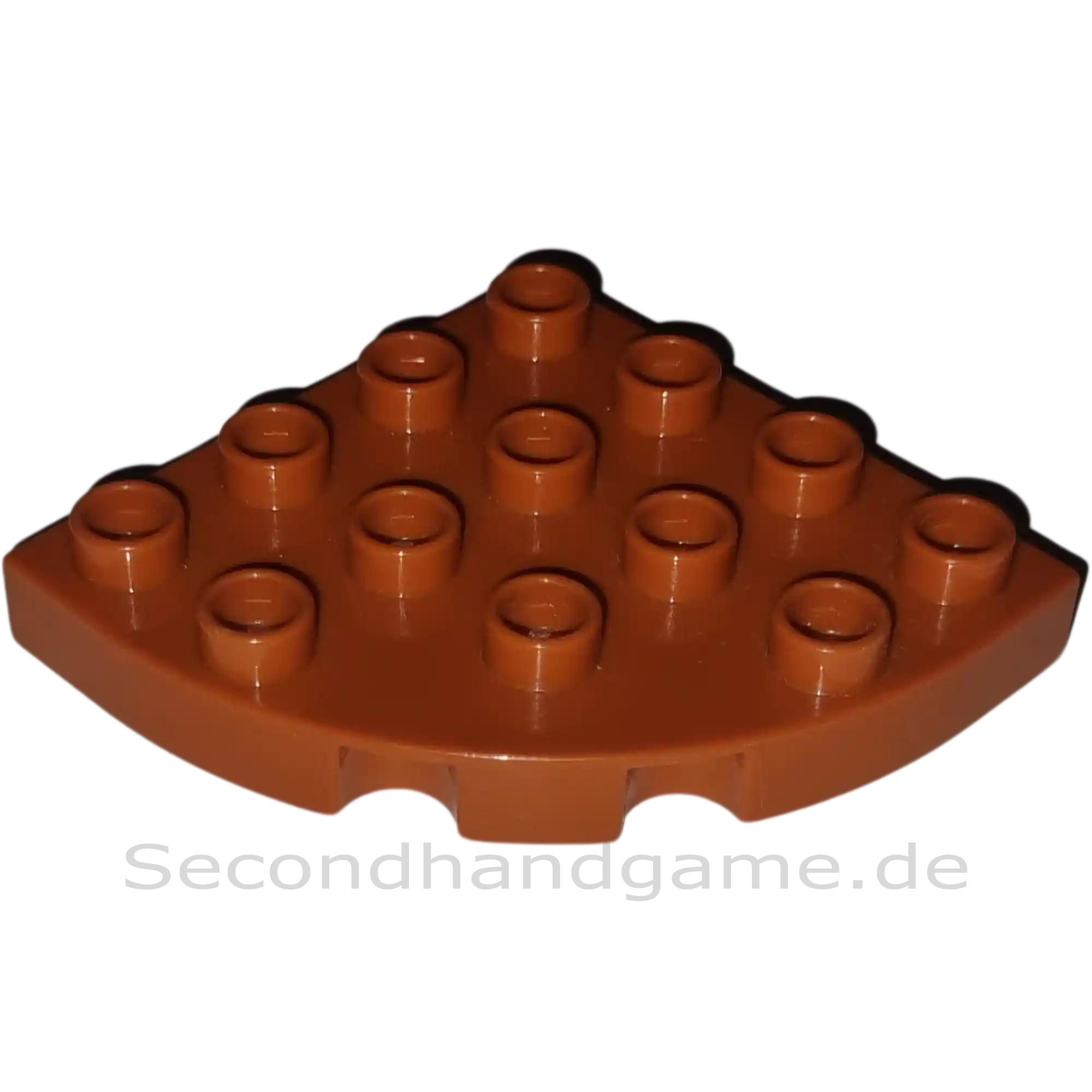 Lego Duplo 98218 Platte 4x4 Rund Schokoladenbraun