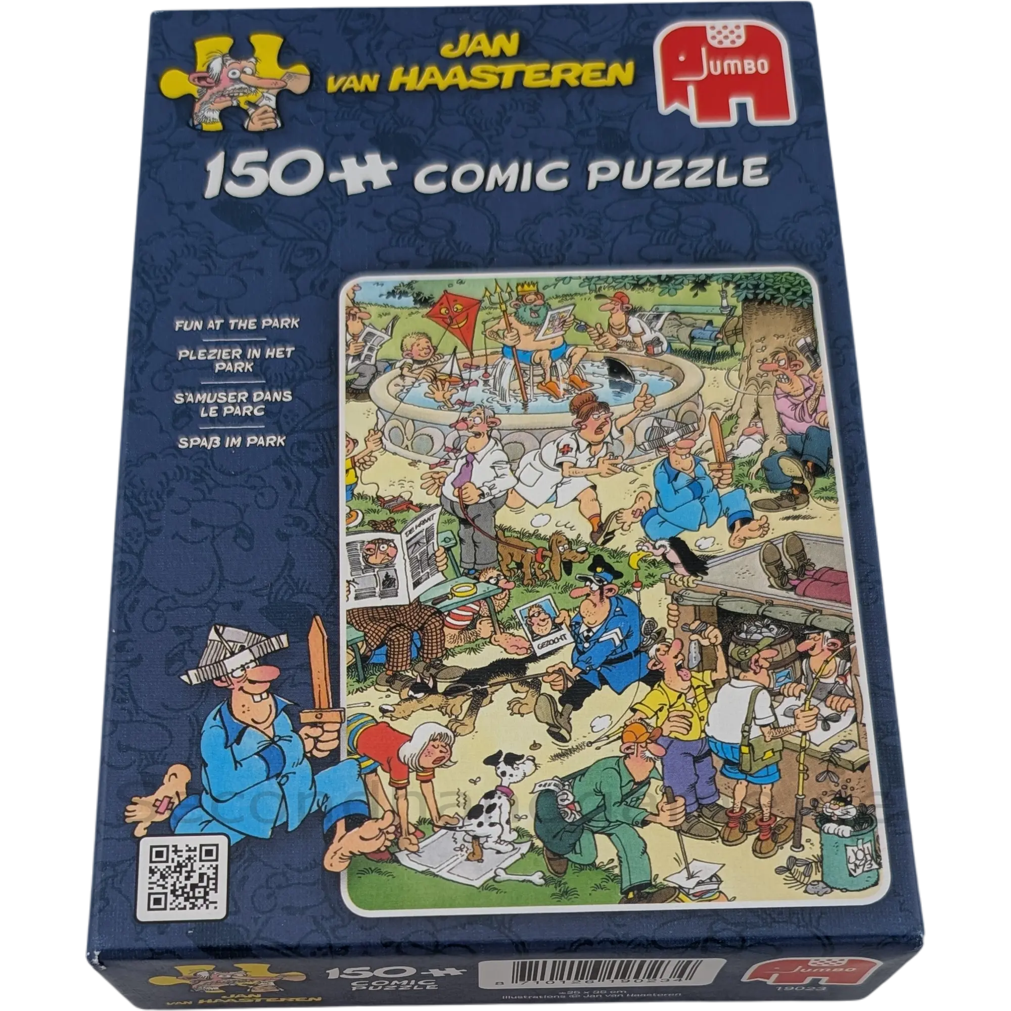 Jumbo Puzzle Jan van Haasteren 150 Teile 19023 Spaß im Park