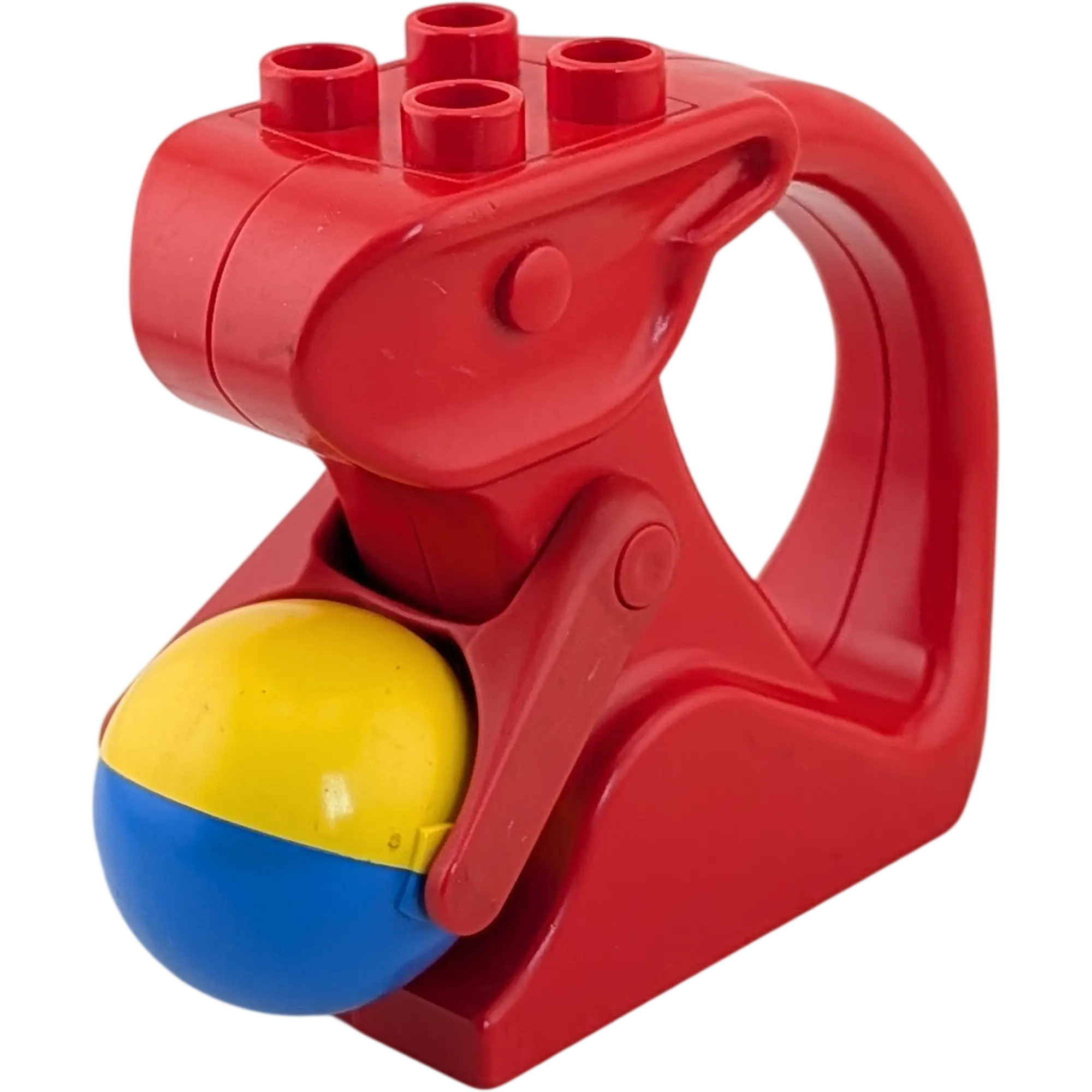 Lego Duplo Primo Baby Rassel Rot mit drehbarer Kugel Gelb Blau