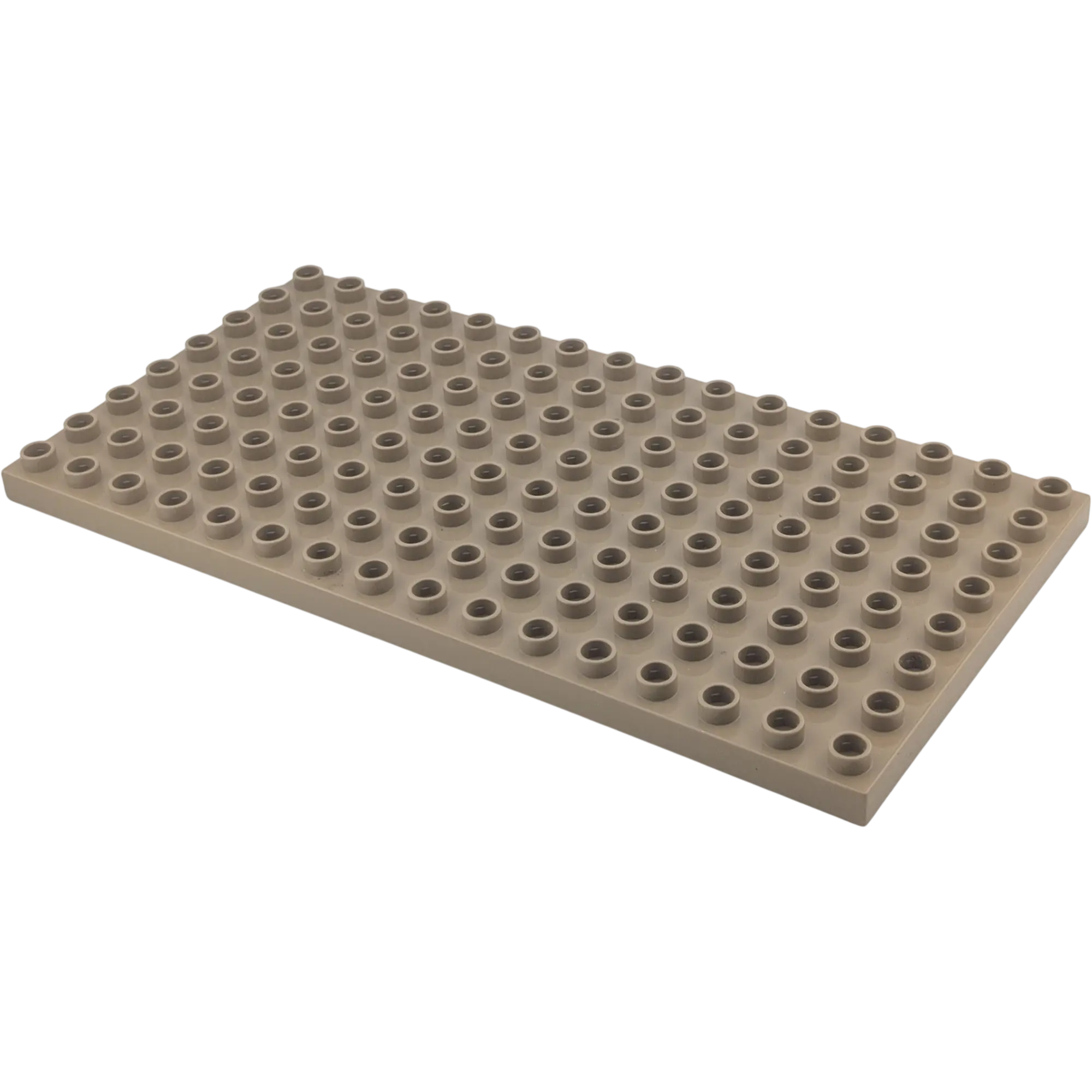 Lego Duplo Platte 8x16 Sand Grau 61310 