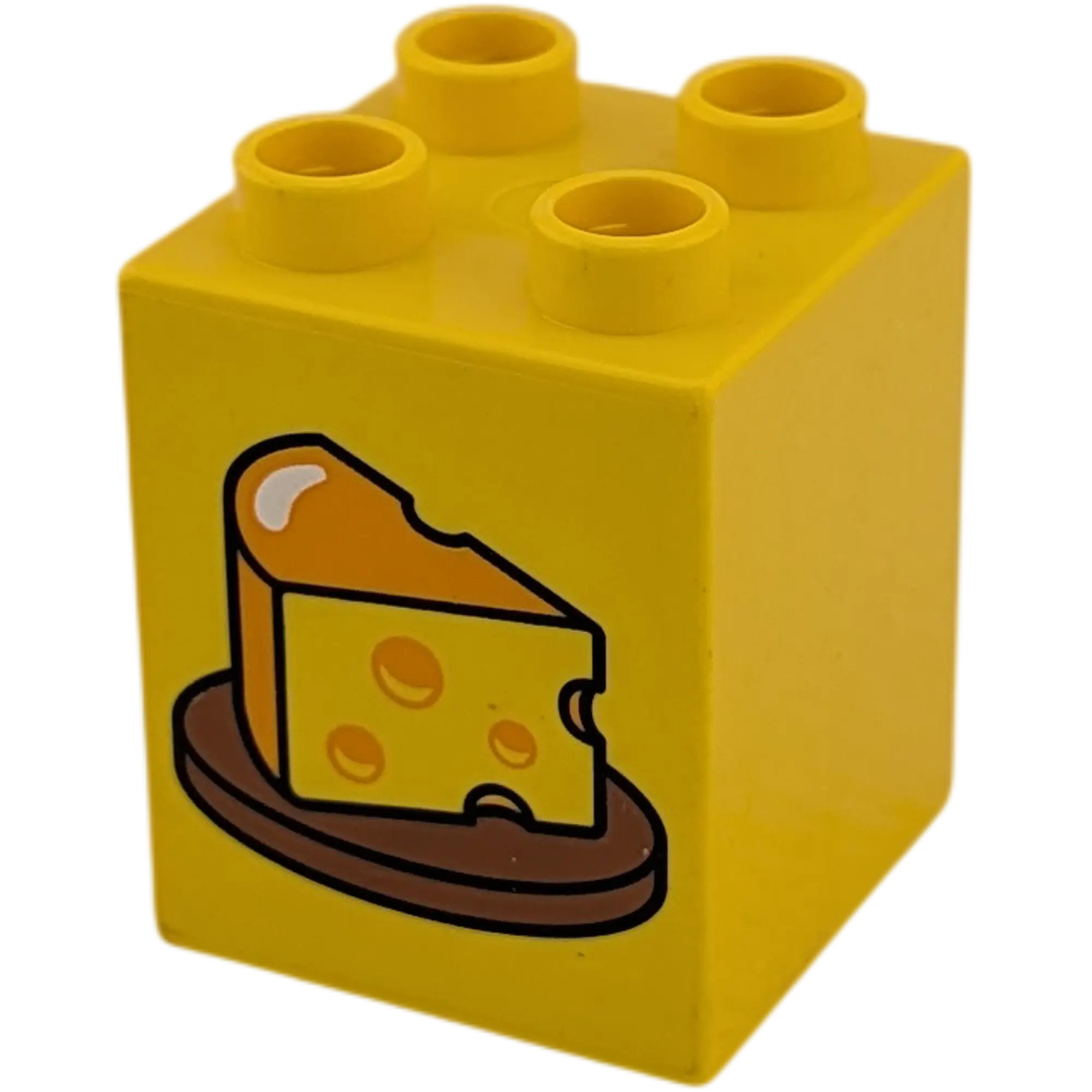 Lego Duplo 2x2x2 Stein Gelb Käse