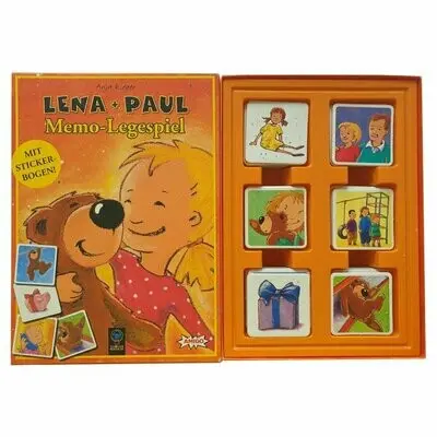 Amigo Lena + Paul Memo-Legespiel