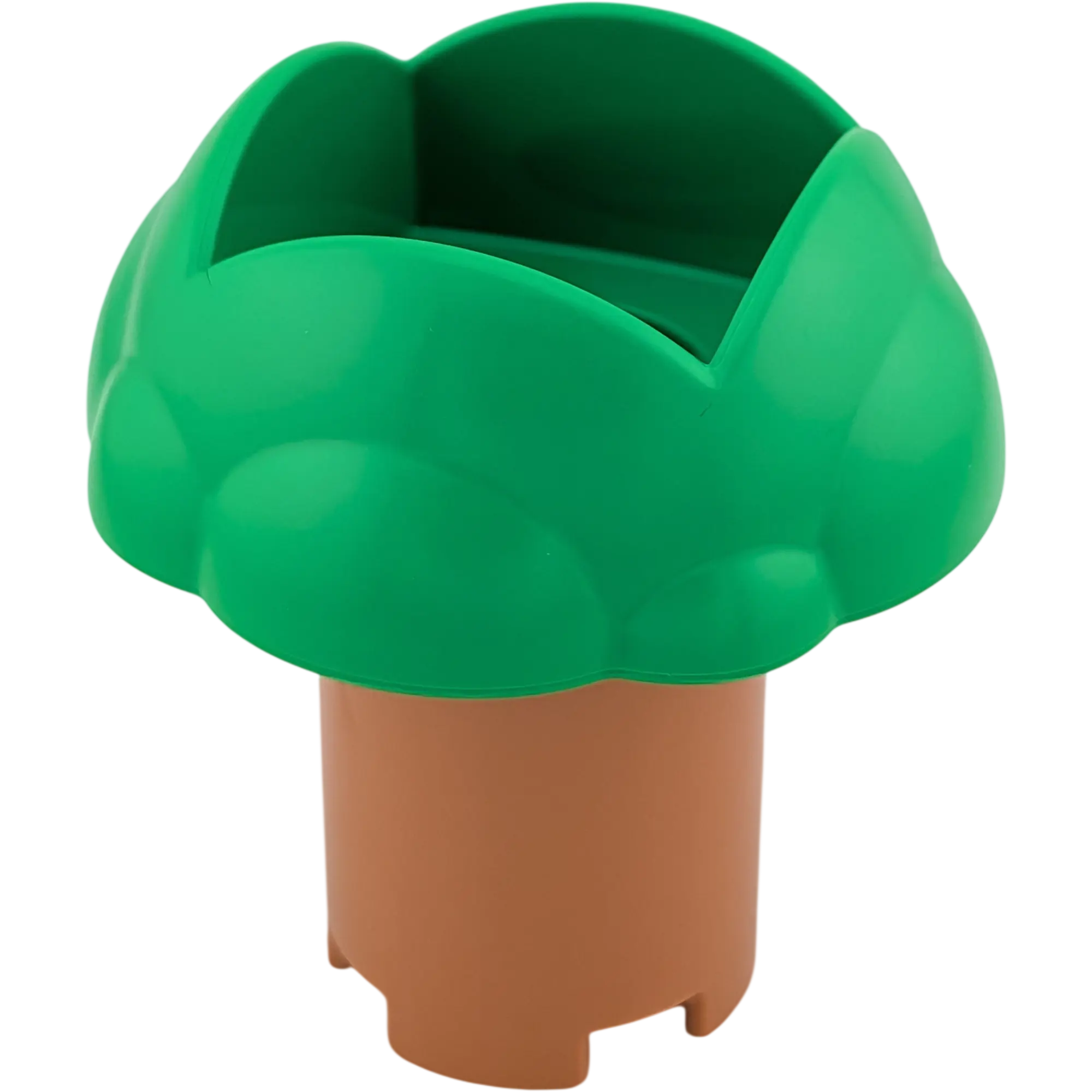 Lego Duplo Baum zweiteilig Braun und Mittelgrün