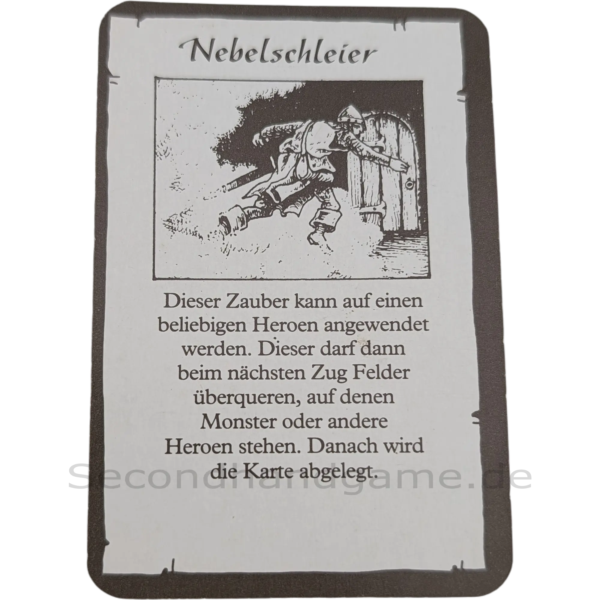 MB Hero Quest Master Wasserkarte Nebelschleier