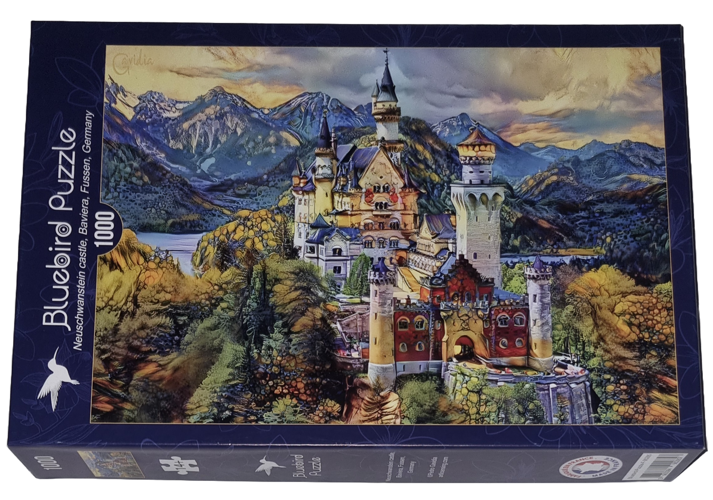 Bluebird Puzzle 1000 Teile 90285 Neuschwanstein Castle Germany