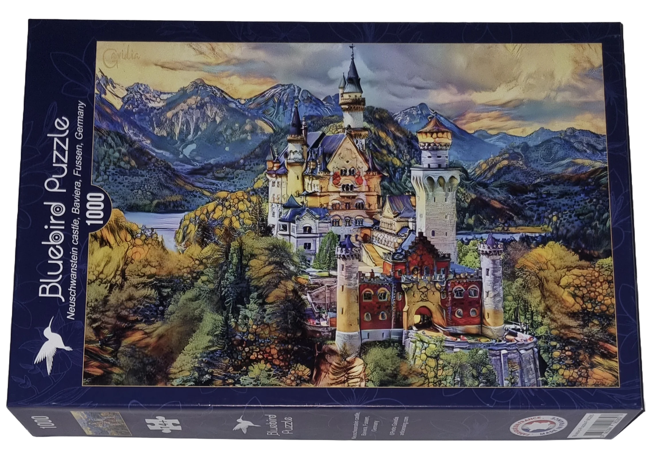 Bluebird Puzzle 1000 Teile 90285 Neuschwanstein Castle Germany