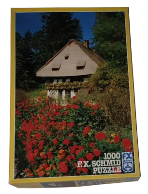 FX Schmid Puzzle 1000 Teile Schwarzwaldhaus 98177.1