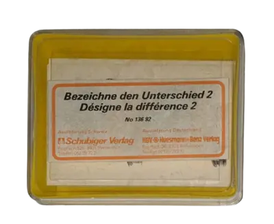 Schubinger Verlag Bezeichne den Unterschied 13692